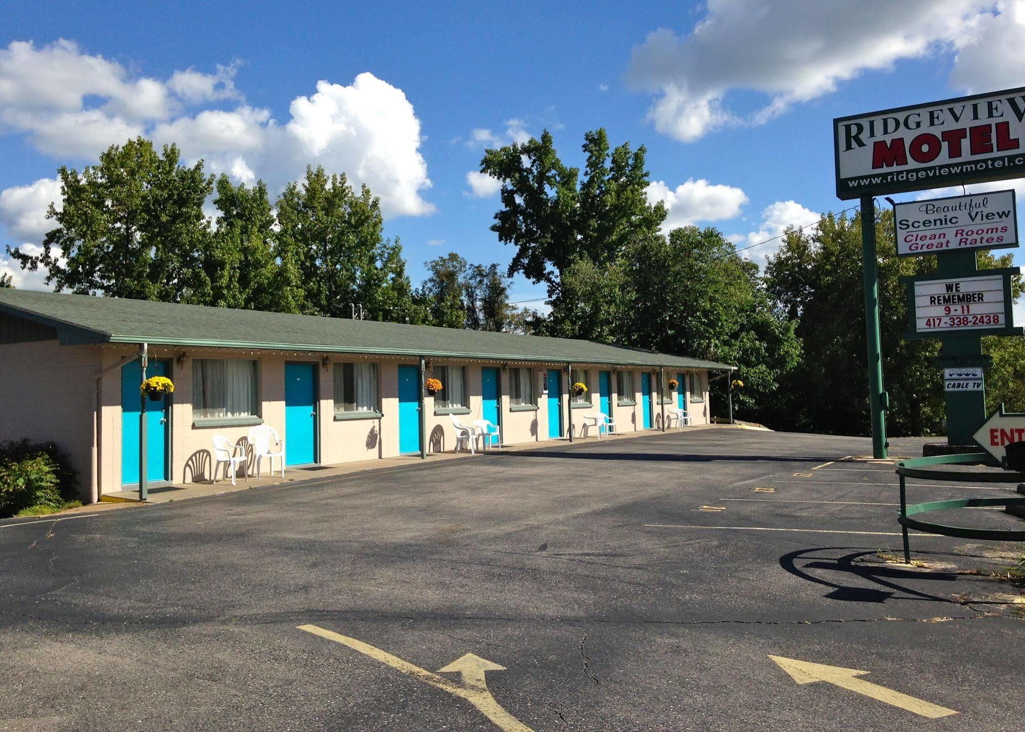 Ridgeview Motel Брэнсон Экстерьер фото
